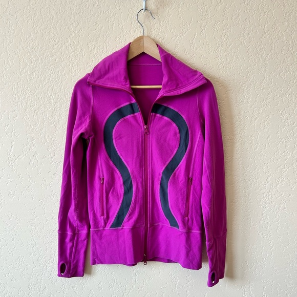 Lululemon Zippered Workout Jacket Size 6 - Picture 1 of 7